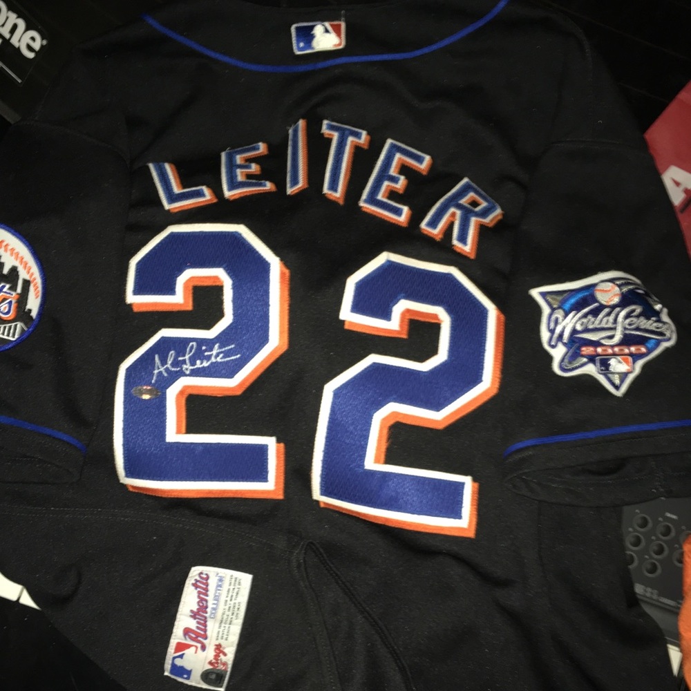 NY Mets 2000World Series autograft Jersey